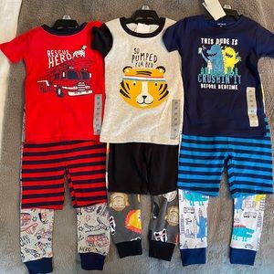 Carter’s Cotton PJ Bundle Toddler Boy 3T Pajamas